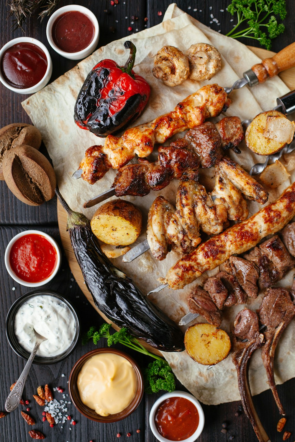 Royal Kebab Platter